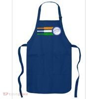 India Cricket Team Gift Indian Cricket Fan Flag Gift Apron thumb 0