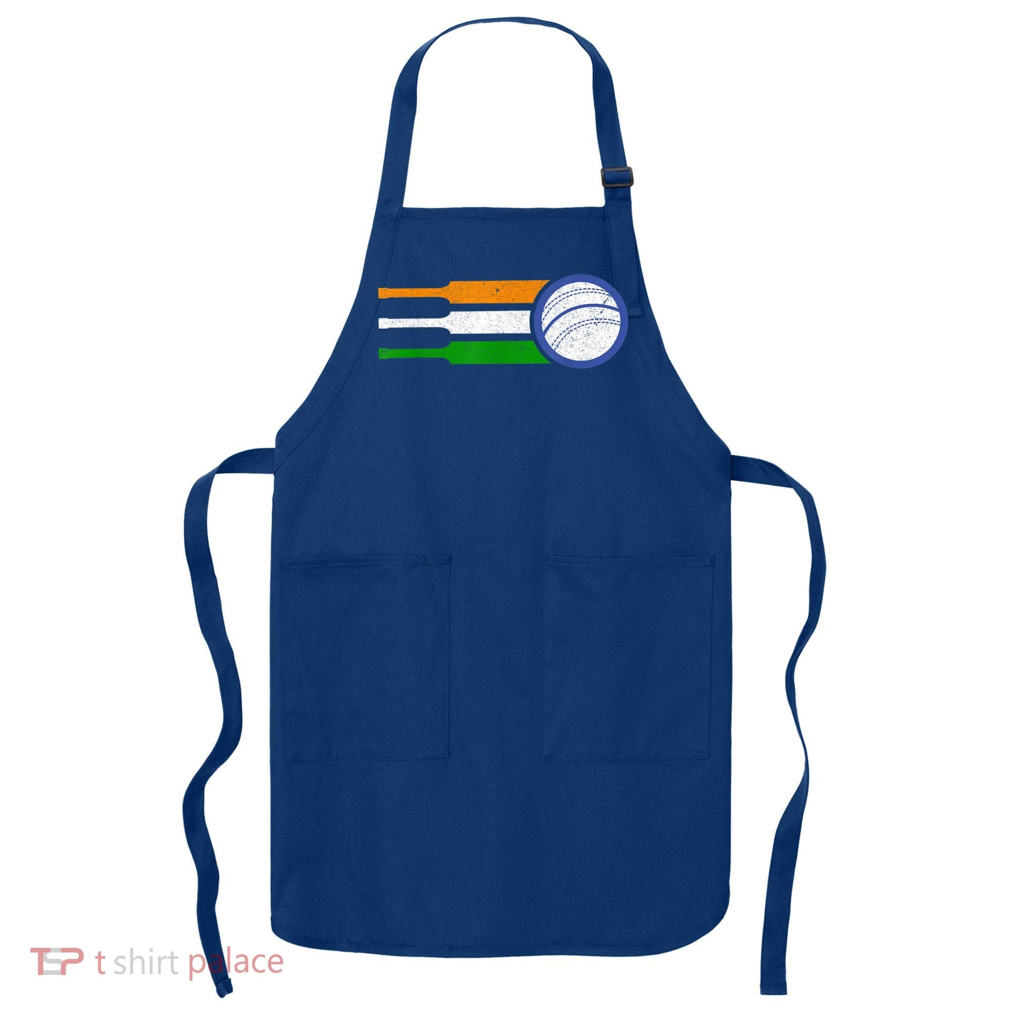 India Cricket Team Gift Indian Cricket Fan Flag Gift Apron