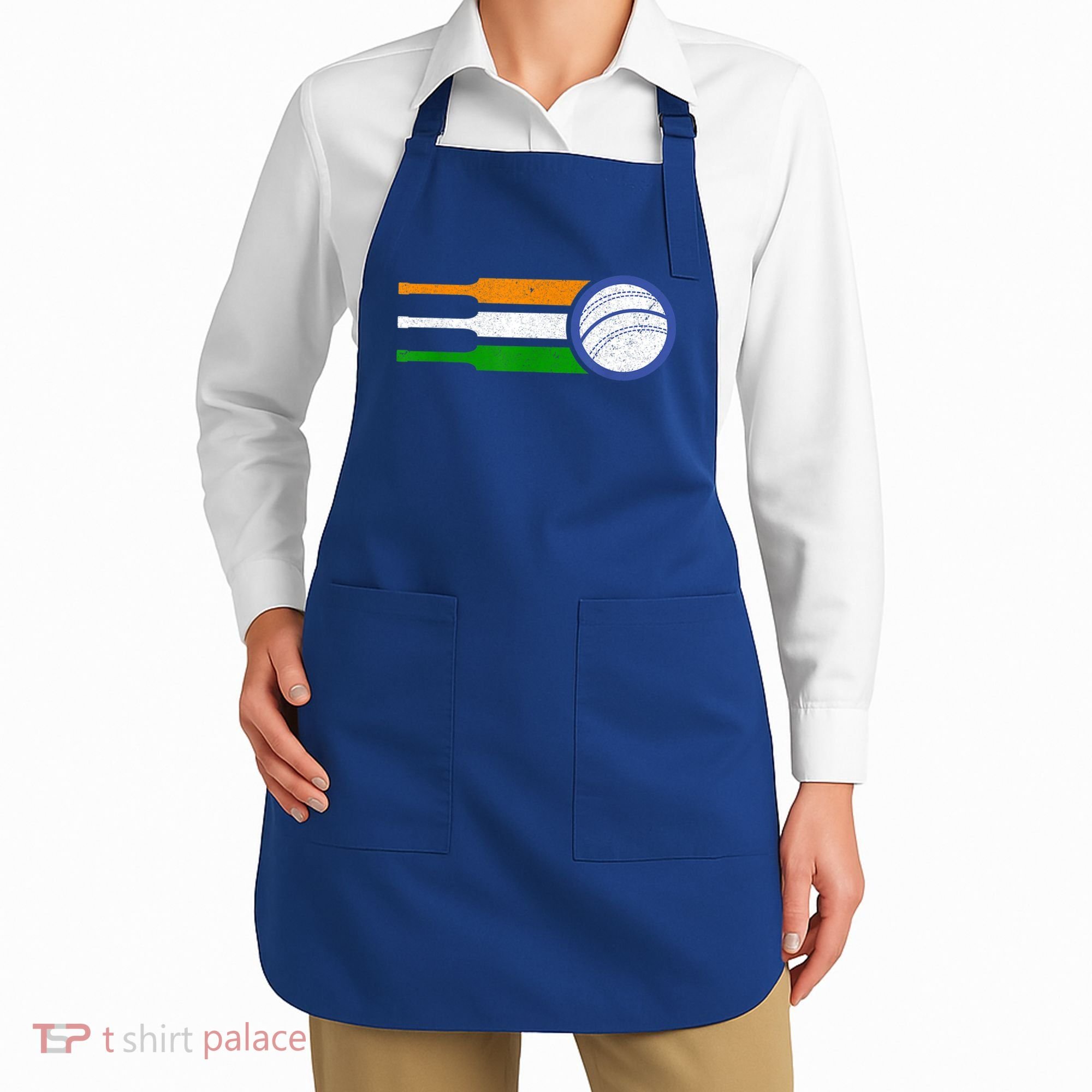 India Cricket Team Gift Indian Cricket Fan Flag Gift Apron