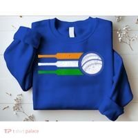 India Cricket Team Gift Indian Cricket Fan Flag Gift Sweatshirt thumb 2