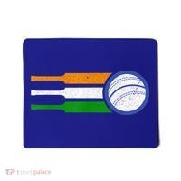 India Cricket Team Gift Indian Cricket Fan Flag Gift Mousepad thumb 0