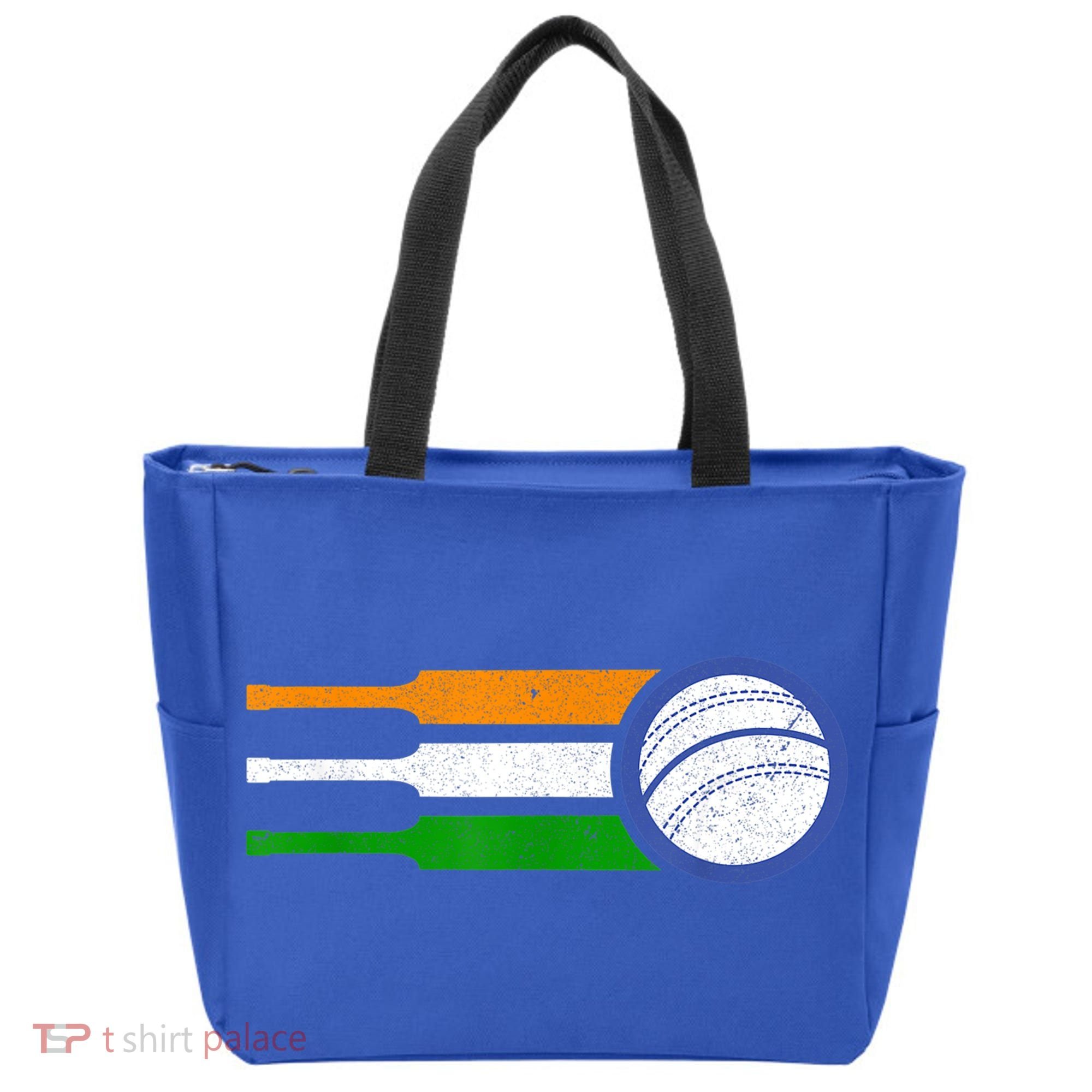 India Cricket Team Gift Indian Cricket Fan Flag Gift Tote Bag