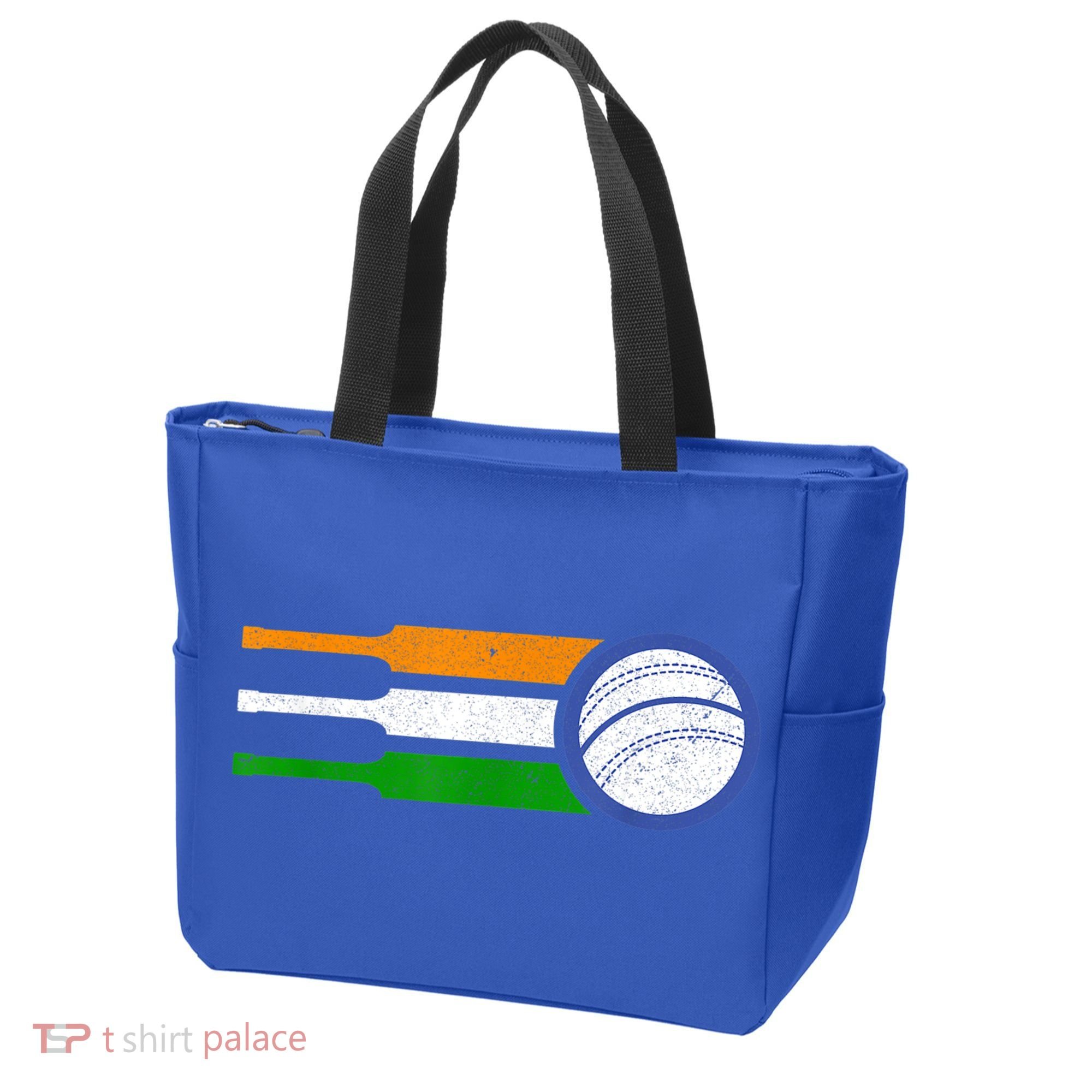 India Cricket Team Gift Indian Cricket Fan Flag Gift Tote Bag