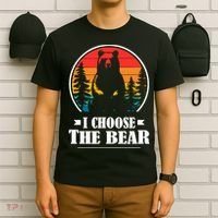 I Choose The Bear T-Shirt thumb 6