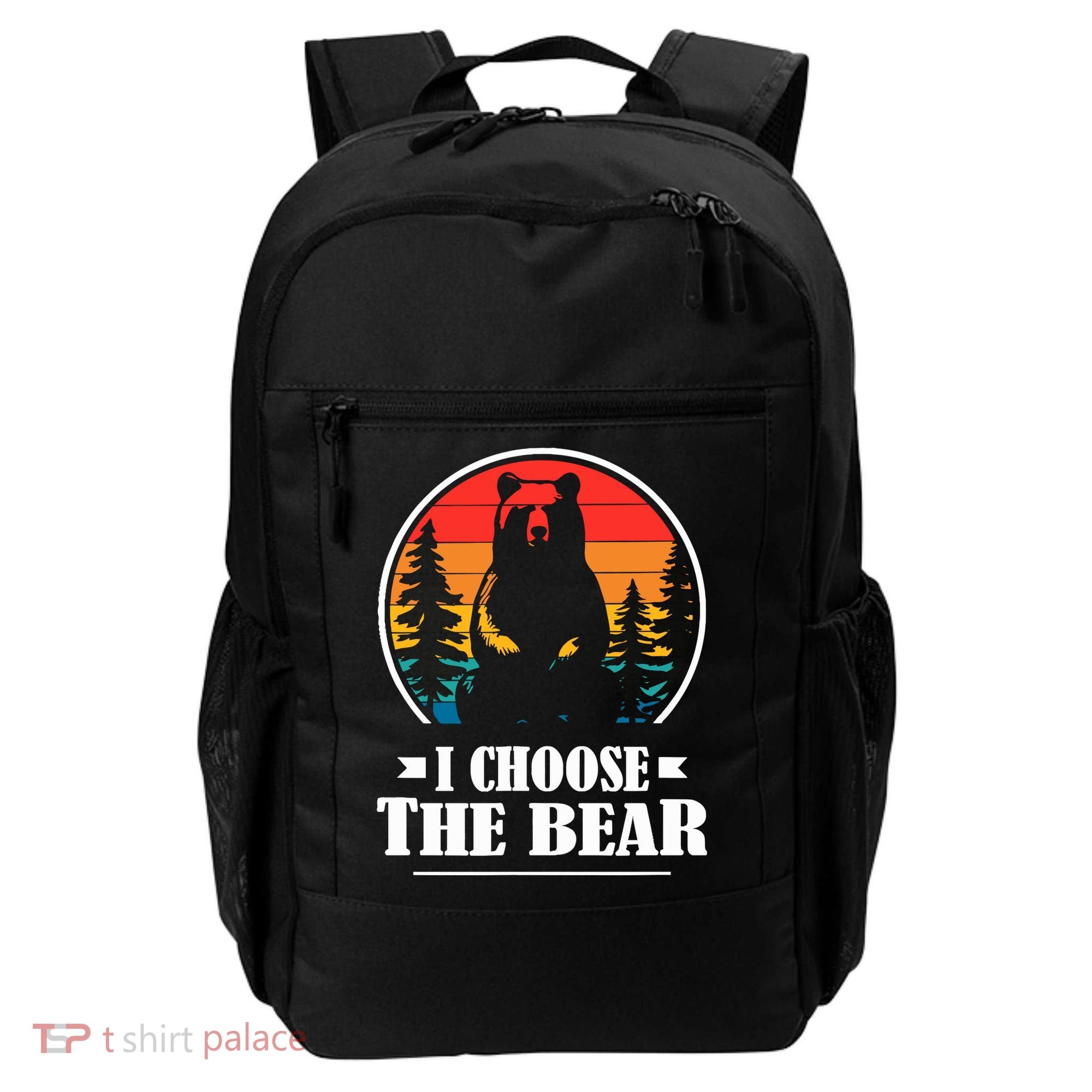 I Choose The Bear Backpack
