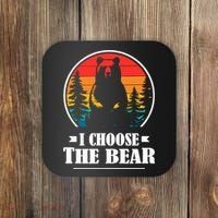 I Choose The Bear Coaster thumb 0