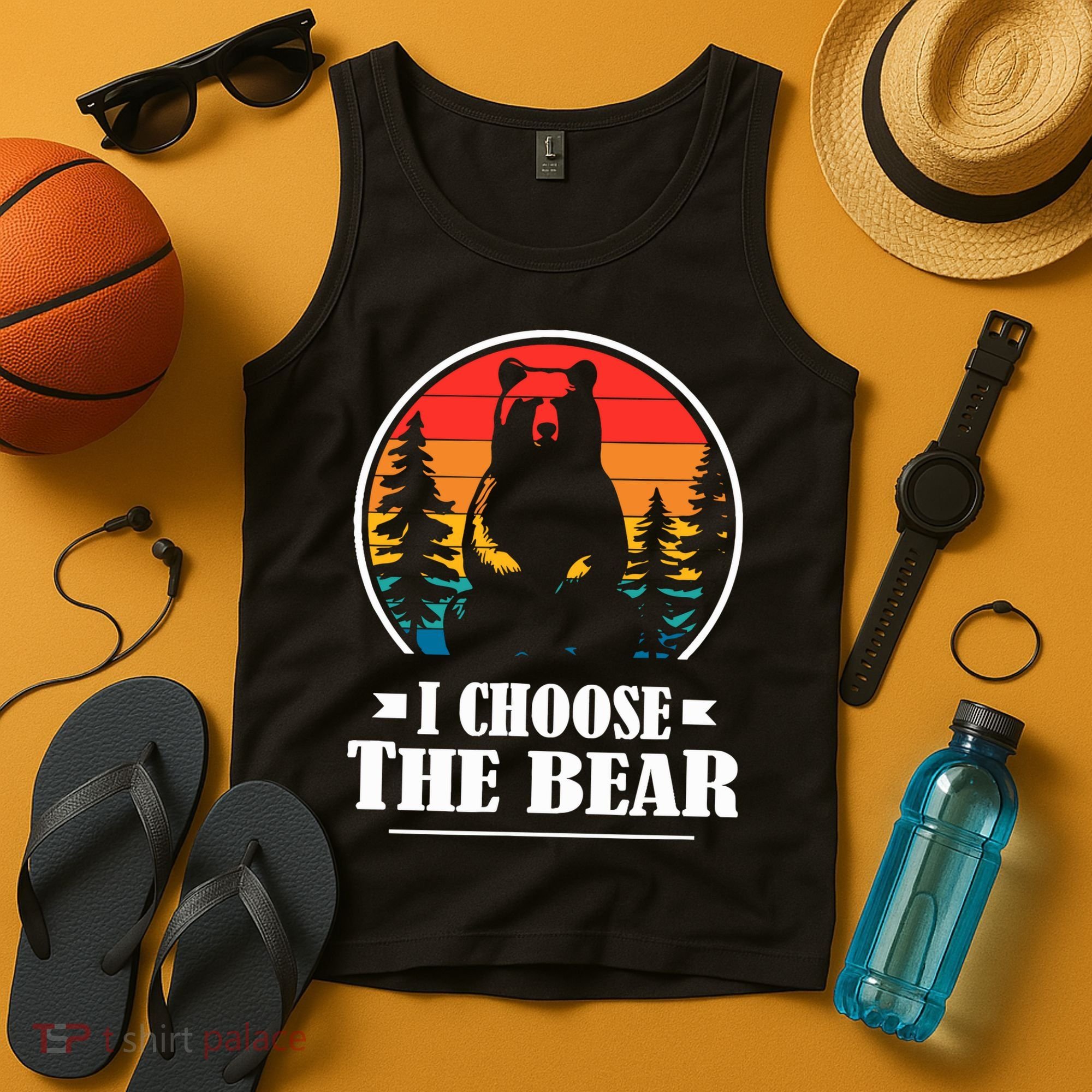 I Choose The Bear Tank Top