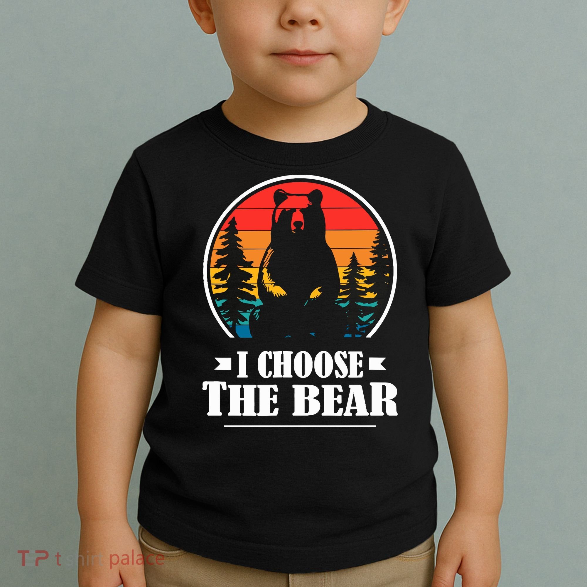 I Choose The Bear Toddler T-Shirt