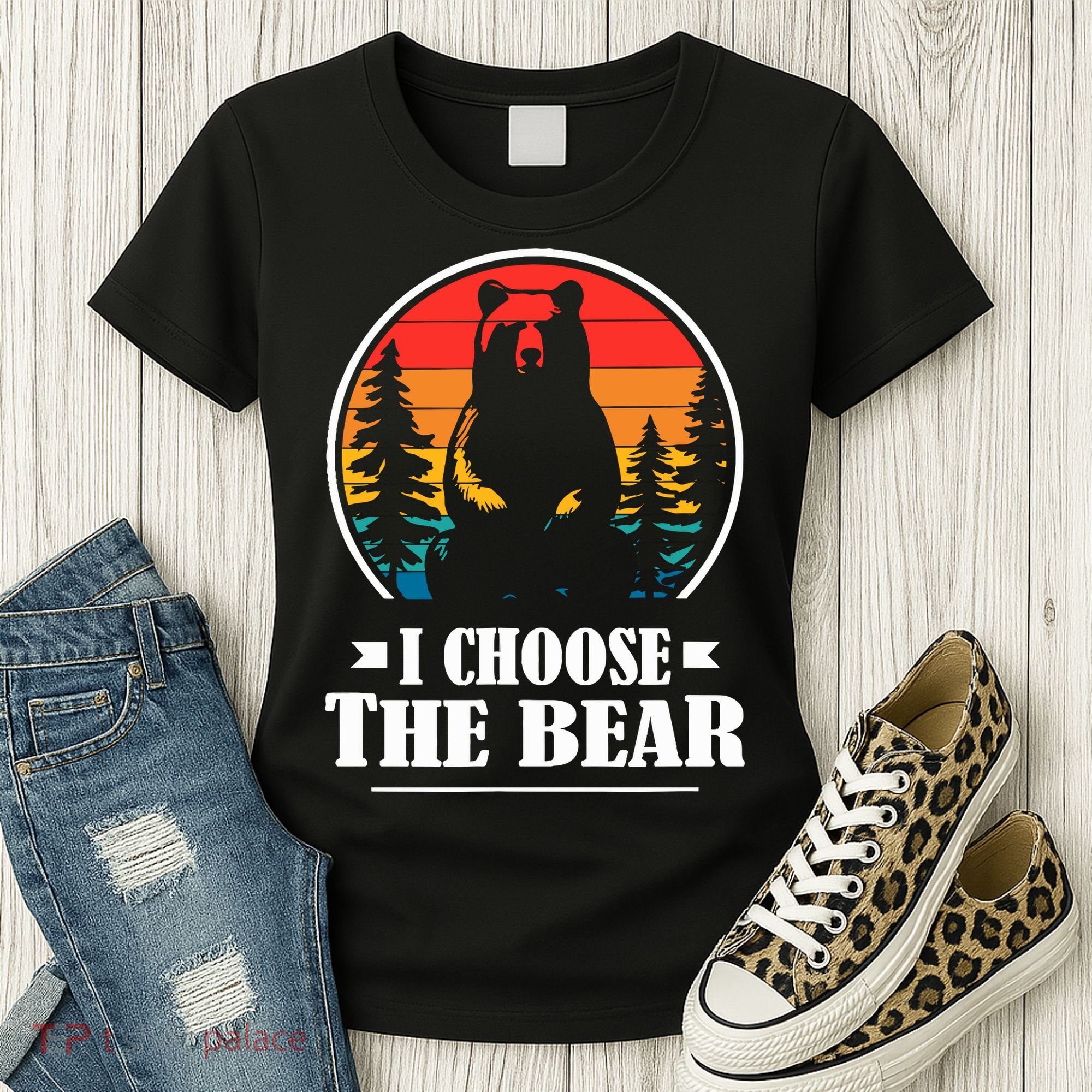 I Choose The Bear Women's T-Shirt
