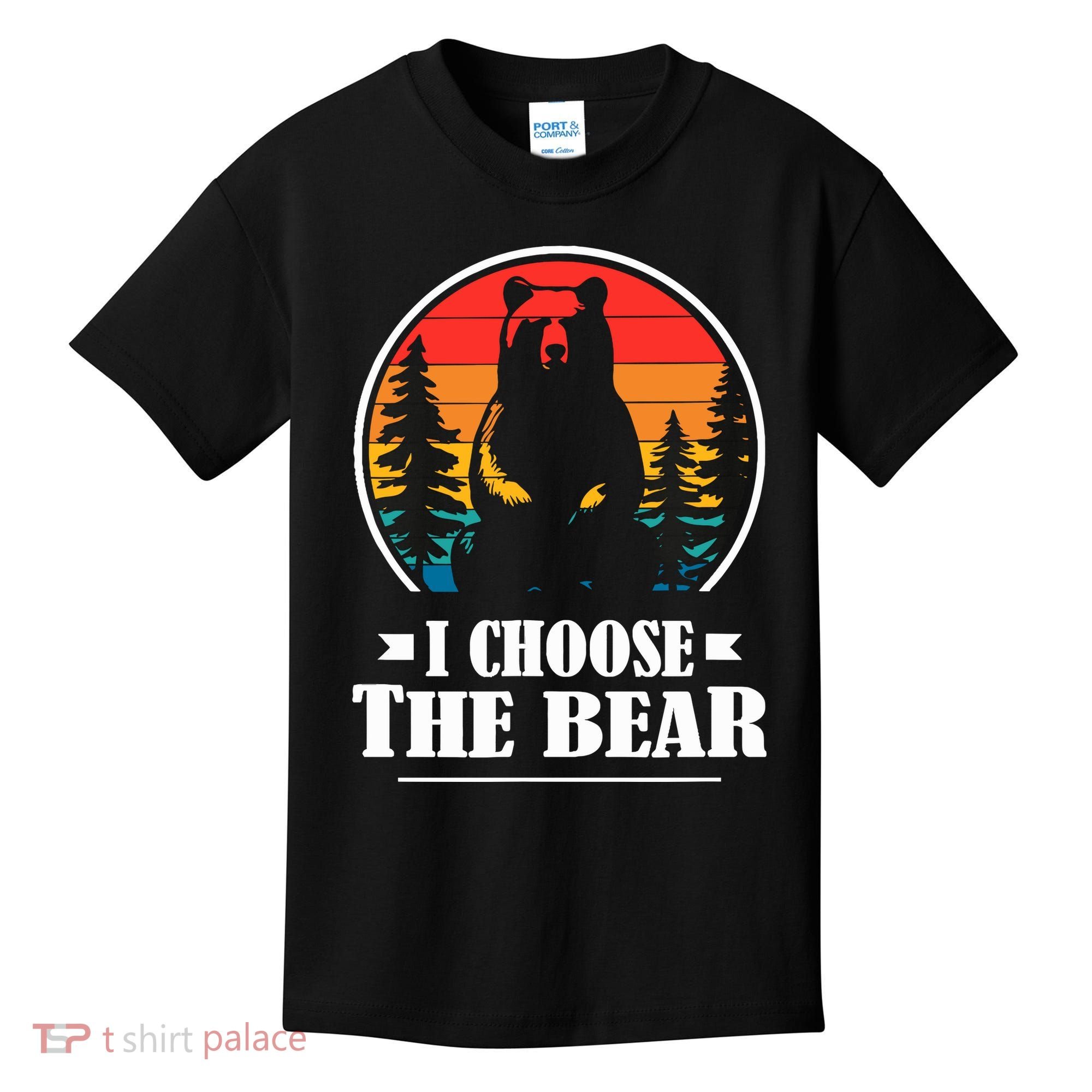 I Choose The Bear Kids T-Shirt