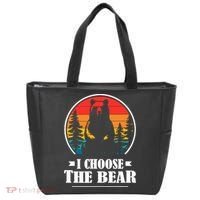 I Choose The Bear Tote Bag thumb 0