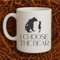 I Choose The Bear Women Empowerment Coffee Mug thumb 2