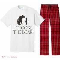 I Choose The Bear Women Empowerment Pajama Set thumb 0