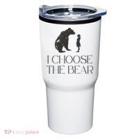I Choose The Bear Women Empowerment Tumbler thumb 0