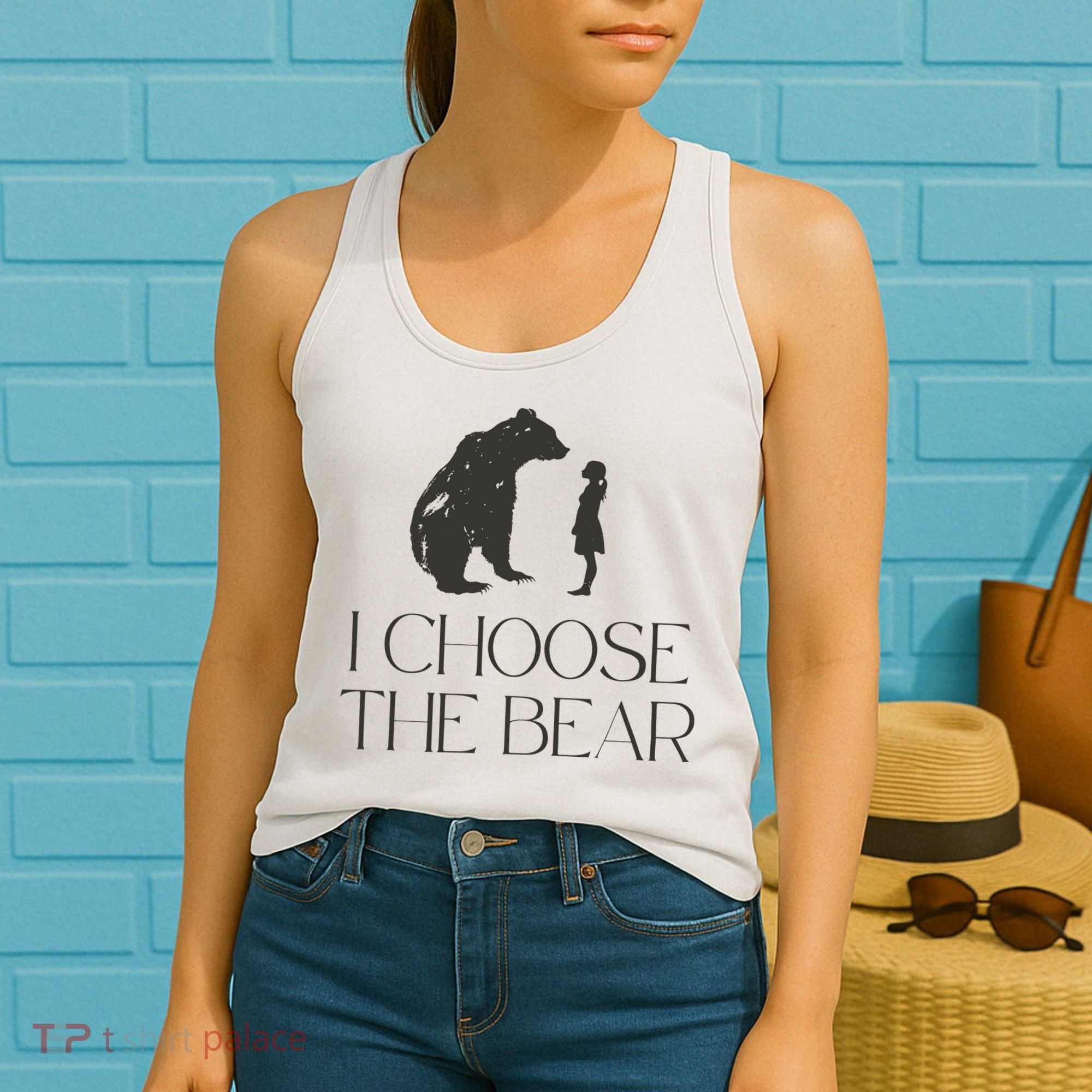 I Choose The Bear Women Empowerment Women's Tank Top