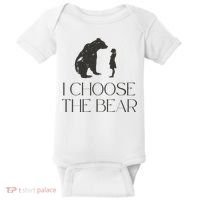I Choose The Bear Women Empowerment Baby Bodysuit thumb 0