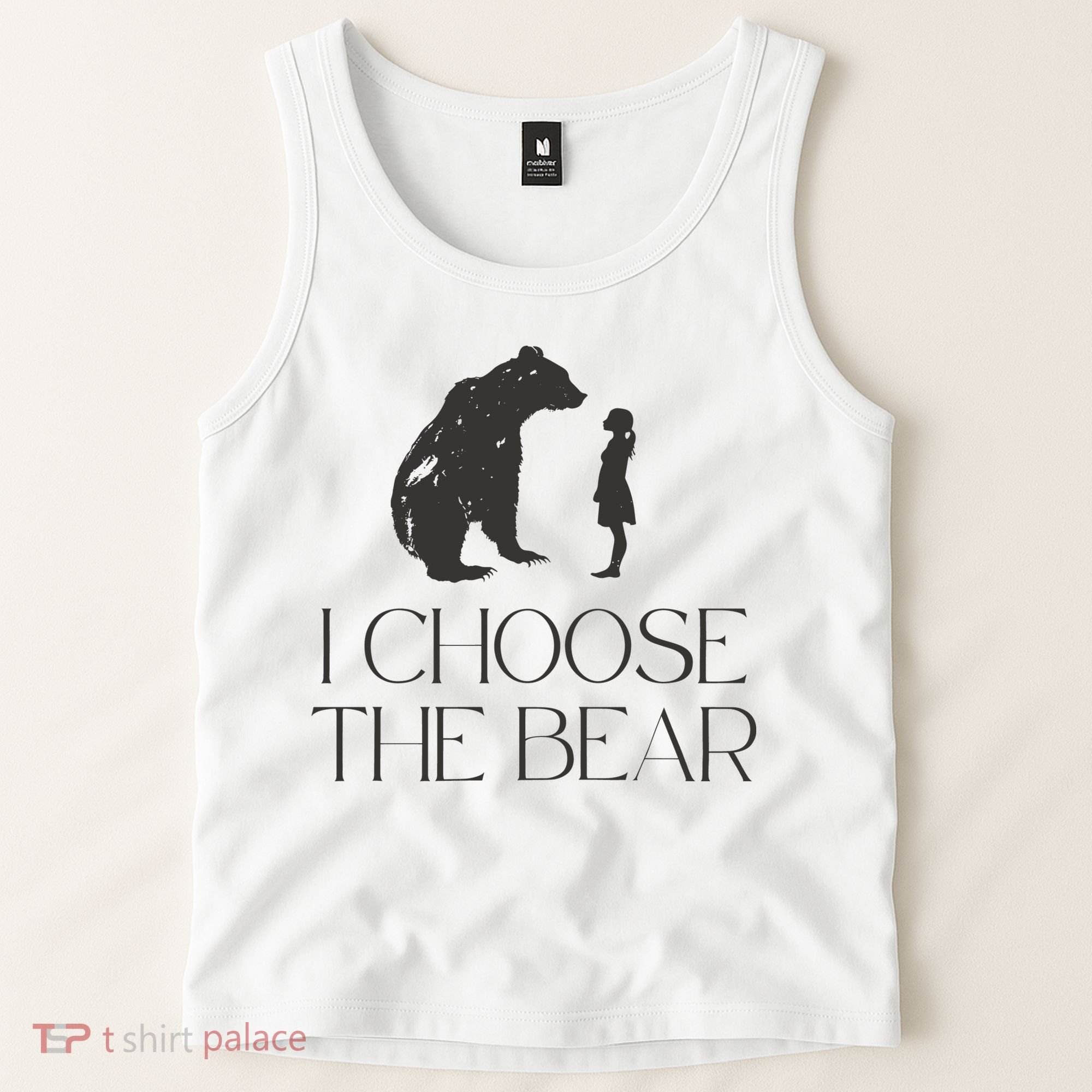 I Choose The Bear Women Empowerment Tank Top