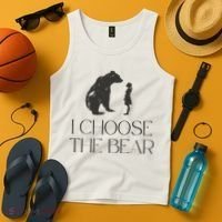 I Choose The Bear Women Empowerment Tank Top thumb 4