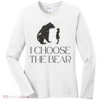 I Choose The Bear Women Empowerment Women's Long Sleeve Shirt thumb 0
