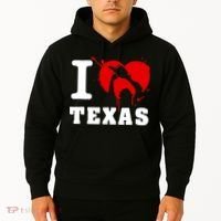 I Chainsaw Texas Funny Chainsaw Heart Hoodie thumb 2