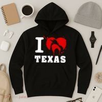 I Chainsaw Texas Funny Chainsaw Heart Hoodie thumb 3