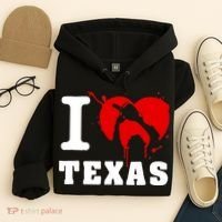 I Chainsaw Texas Funny Chainsaw Heart Hoodie thumb 4