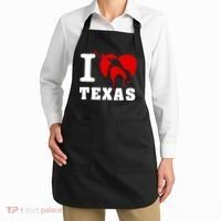I Chainsaw Texas Funny Chainsaw Heart Apron thumb 2