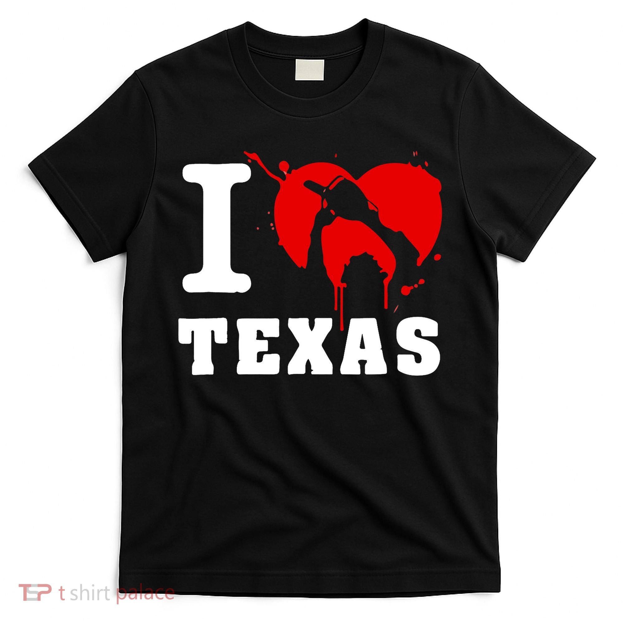 I Chainsaw Texas Funny Chainsaw Heart T-Shirt