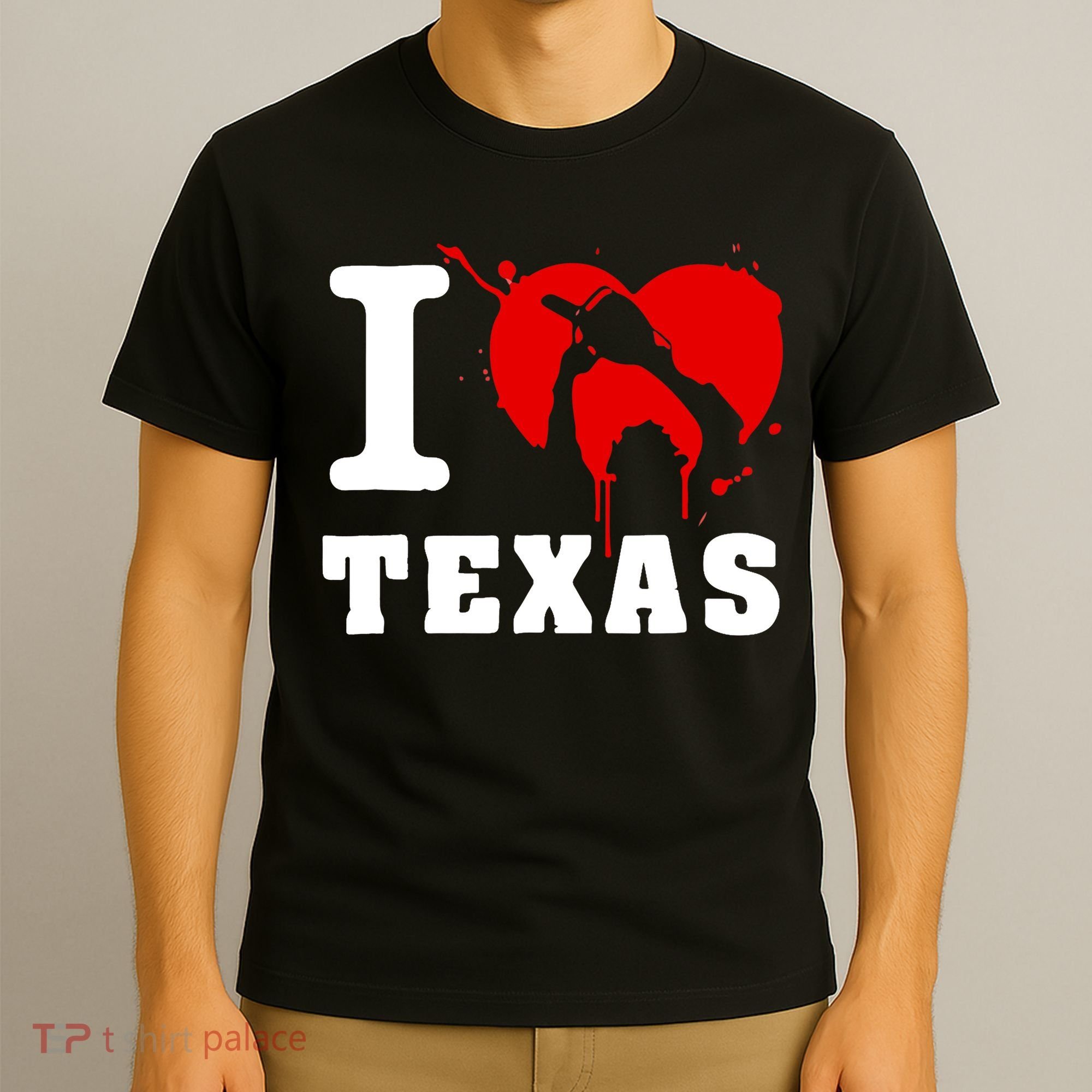 I Chainsaw Texas Funny Chainsaw Heart T-Shirt