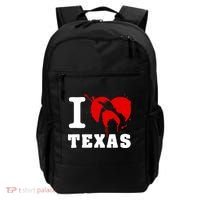 I Chainsaw Texas Funny Chainsaw Heart Backpack thumb 0