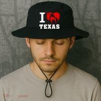 I Chainsaw Texas Funny Chainsaw Heart Bucket Hat thumb 2