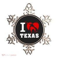 I Chainsaw Texas Funny Chainsaw Heart Ornament thumb 0