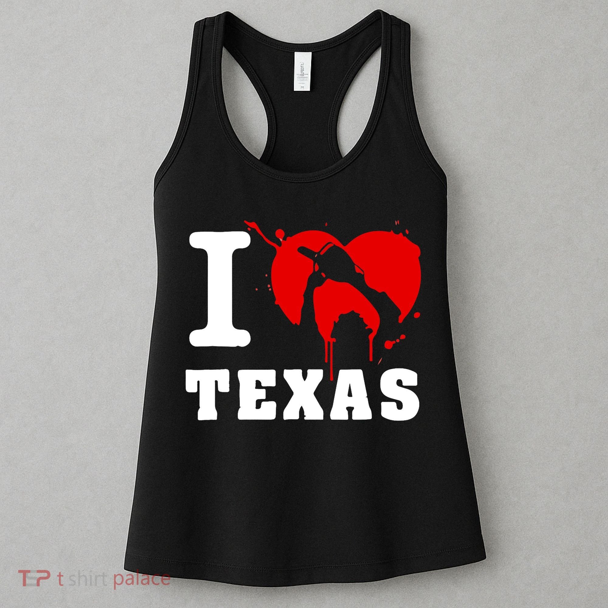 I Chainsaw Texas Funny Chainsaw Heart Women's Tank Top
