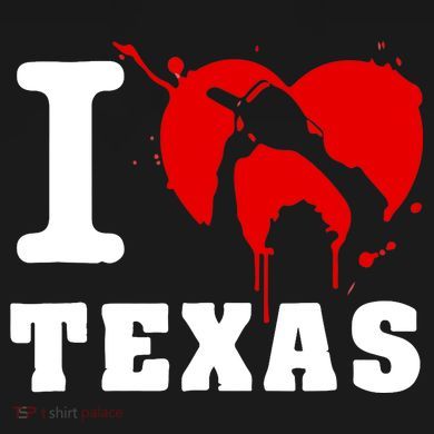 I Chainsaw Texas Funny Chainsaw Heart Tie-Dye T-Shirt