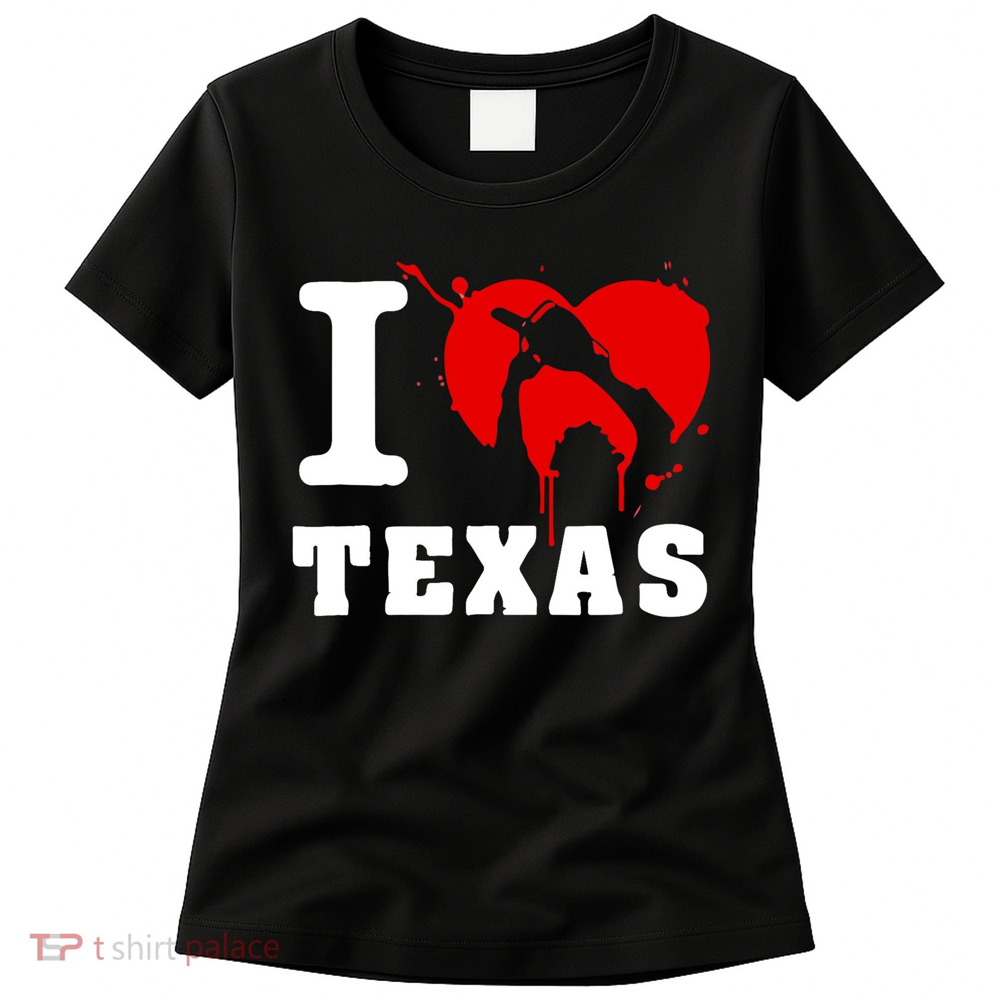 I Chainsaw Texas Funny Chainsaw Heart Women's T-Shirt