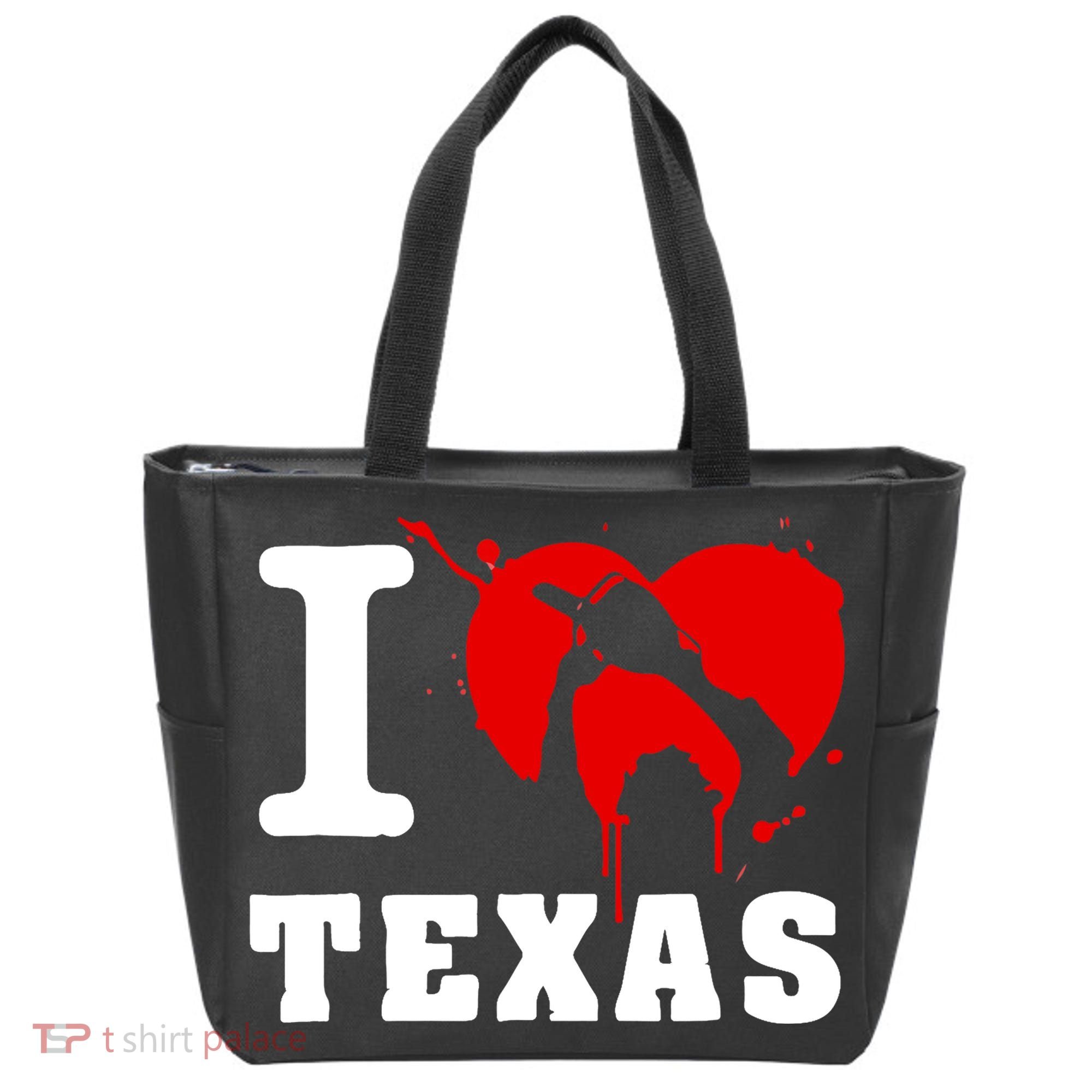 I Chainsaw Texas Funny Chainsaw Heart Tote Bag