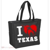 I Chainsaw Texas Funny Chainsaw Heart Tote Bag thumb 2