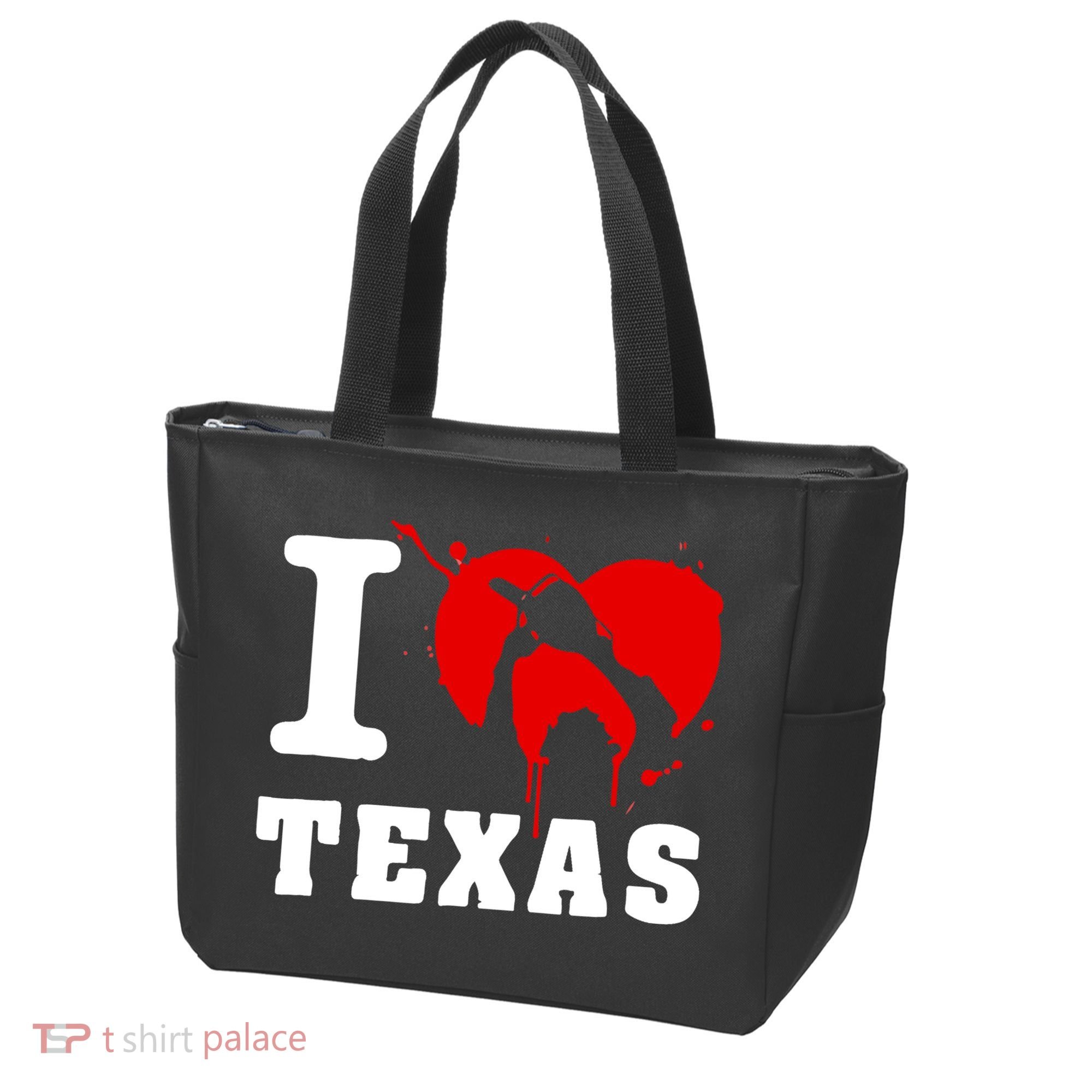 I Chainsaw Texas Funny Chainsaw Heart Tote Bag