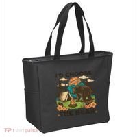 Id Choose The Bear Tik Tok Trend Tote Bag thumb 2