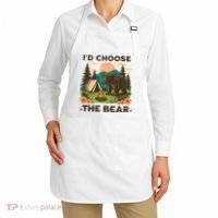 Id Choose The Bear Tik Tok Trend Apron thumb 2