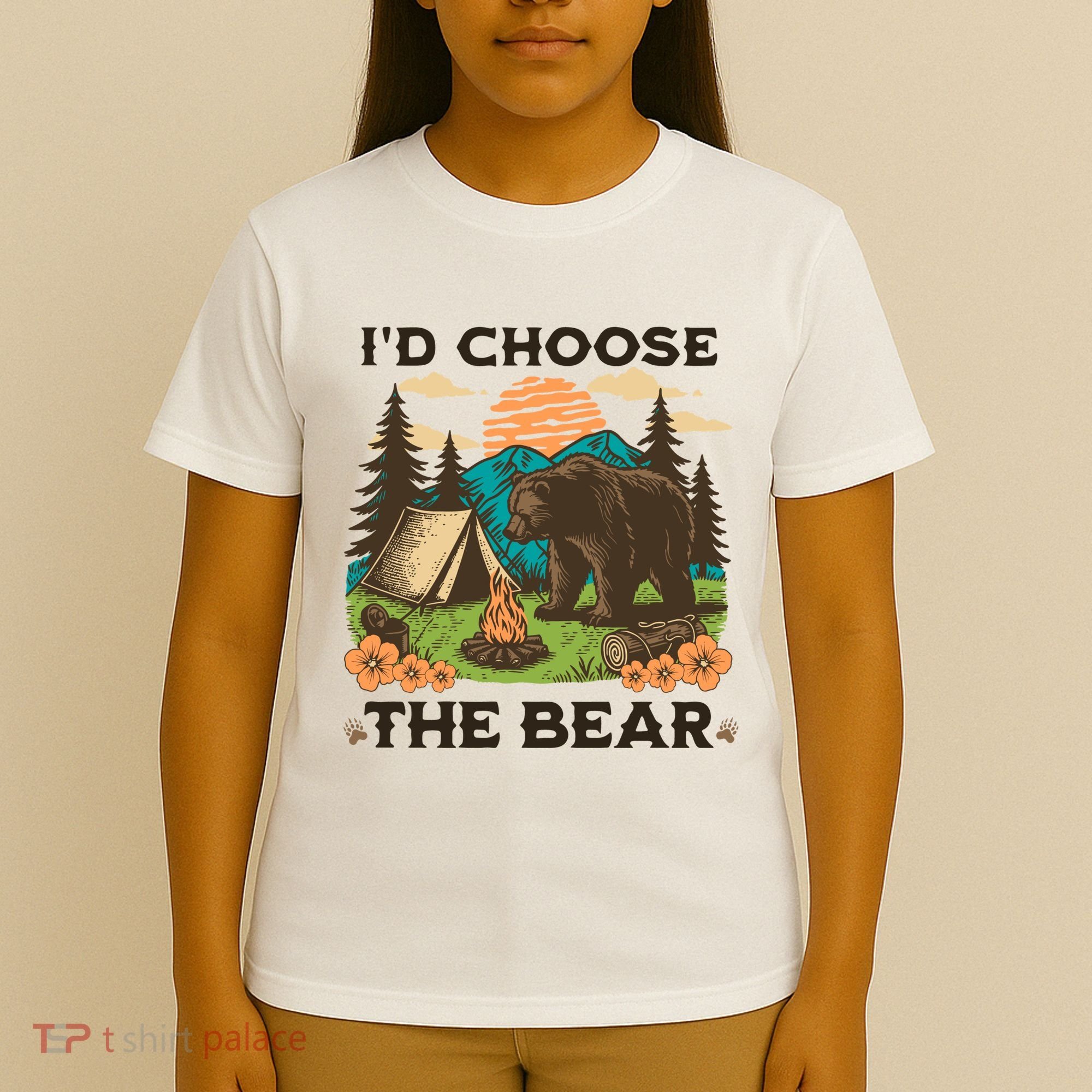 Id Choose The Bear Tik Tok Trend T-Shirt