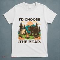 Id Choose The Bear Tik Tok Trend T-Shirt thumb 5