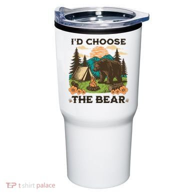 Id Choose The Bear Tik Tok Trend Tumbler