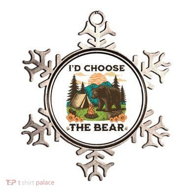 Id Choose The Bear Tik Tok Trend Ornament