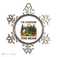 Id Choose The Bear Tik Tok Trend Ornament thumb 0