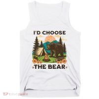 Id Choose The Bear Tik Tok Trend Tank Top thumb 0
