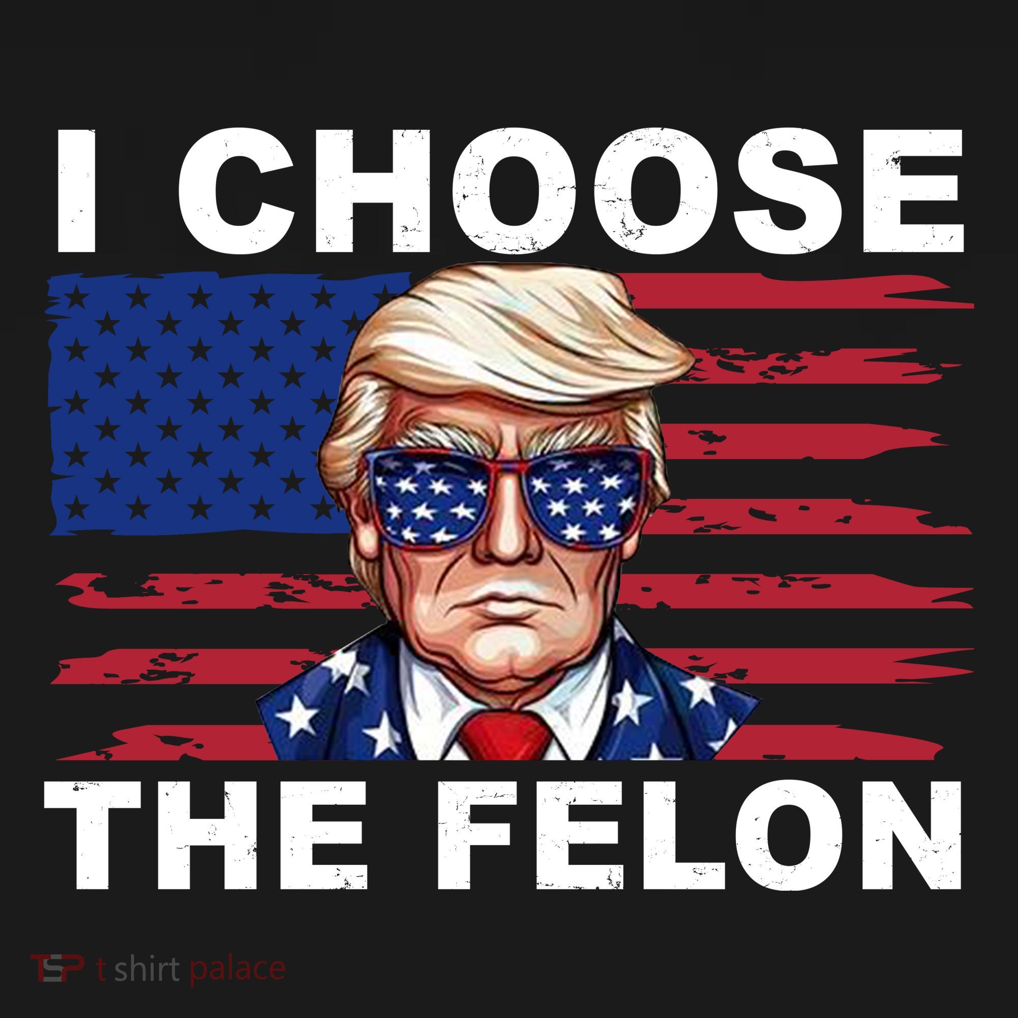 I Choose The Felon Pro Donald Trump Tote Bag