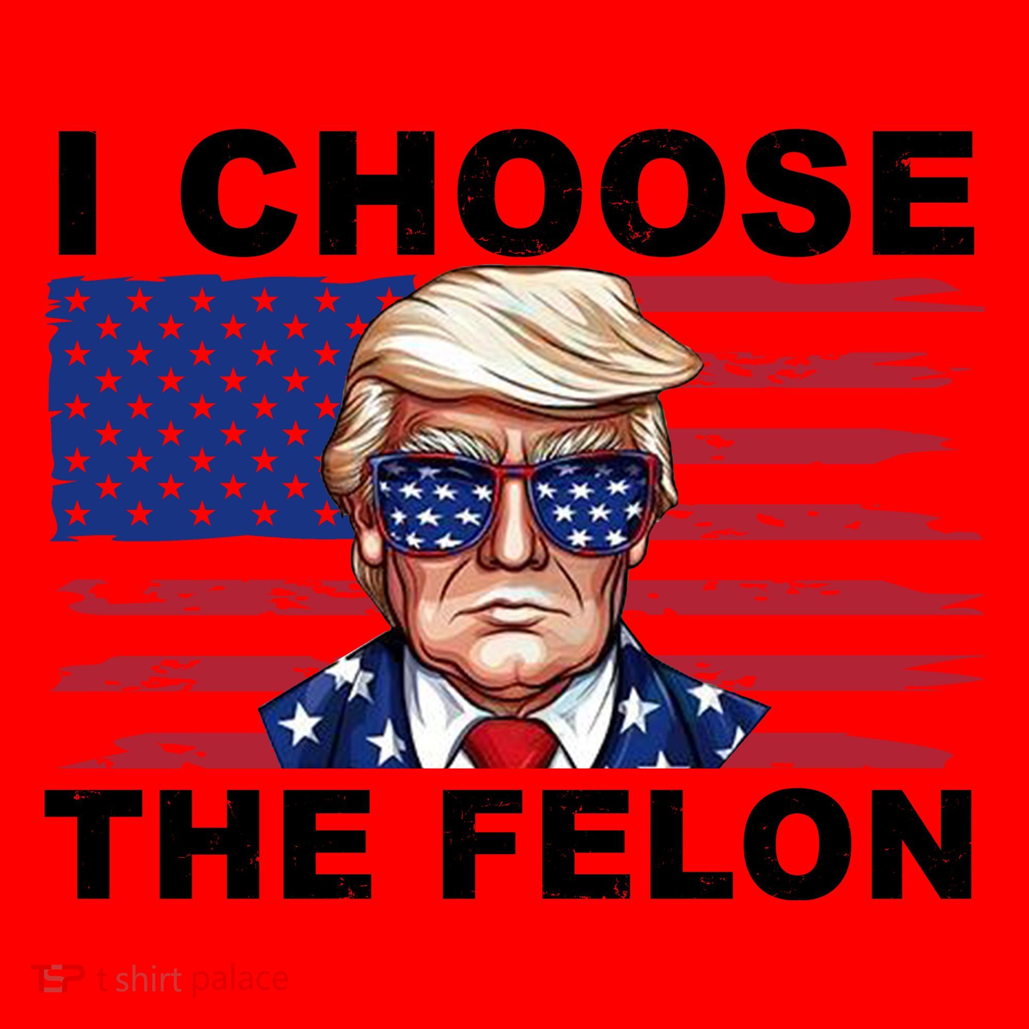 I Choose The Felon Pro Donald Trump Santa Hat
