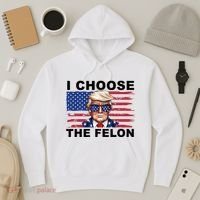I Choose The Felon Pro Donald Trump Hoodie thumb 3