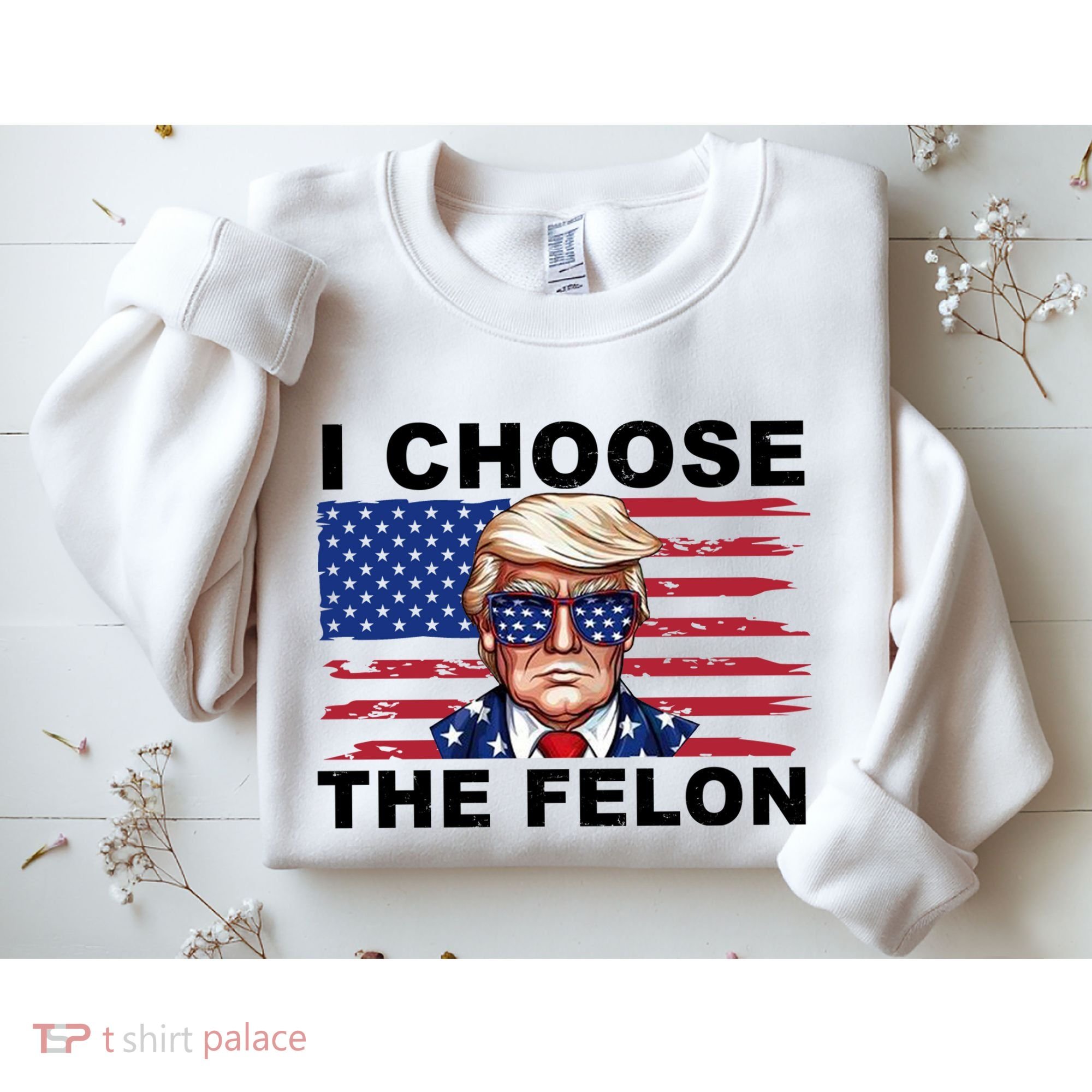 I Choose The Felon Pro Donald Trump Sweatshirt